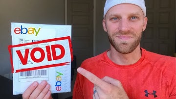 How to VOID or Cancel a Shipping Label on eBay!