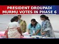 President Droupadi Murmu Casts Vote in Delhi For 6th Phase Of Lok Sabha Elections 2024 | Watch