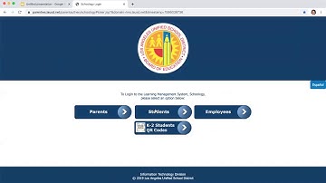Logging on to Schoology