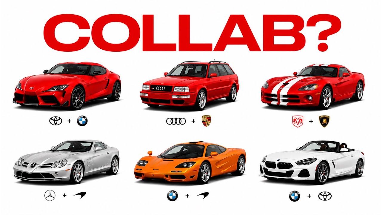When Rivals Car Brands Worked Together - YouTube