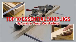 10 Genius Woodworking Jigs & Shop Hacks You Need To See