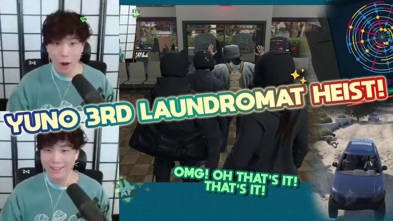 That was close! Yuno and the bois are PULLING OFF 3RD LAUNDROMAT HEIST with fast and CLEAN GETAWAY!
