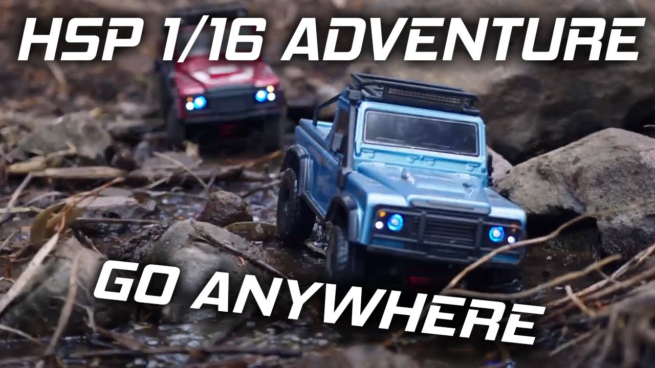 RGT 1/16 Adventure Off-Road RC 4x4 Rock Crawler - 136161 - YouTube