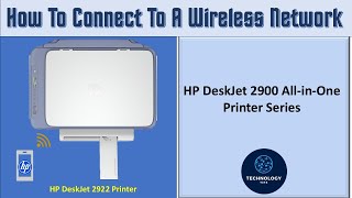 HP DeskJet 2955 All in One Printer series How to connect printer to Wireless network
