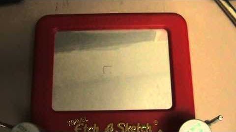 Making a square, automated etch a sketch