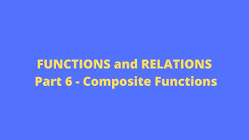 Functions (Composite Functions) 6: Mathematics: CSEC: CXC Past Papers: Adobe Math Lab