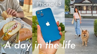 iPhone 13 | A Productive  Day In the Life (Camera Comparison + Battery Test)