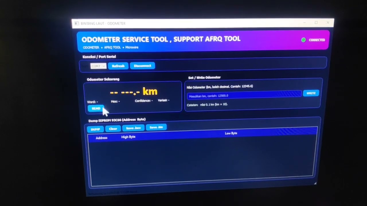 Next Update Feature Odometer Correction untuk AFRQ Tool