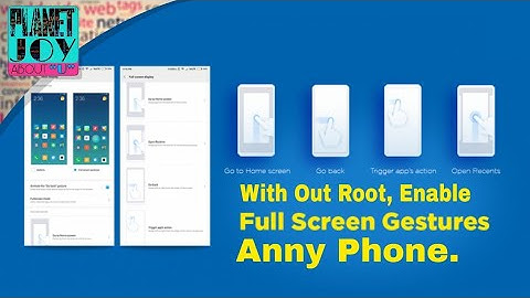 Full Screen Gesture without Root ( Hindi ) | PLANETJOY