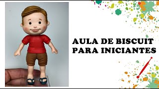 BONECO SUPER FÁCIL PARA INICIANTES- PASSO A PASSO EM BISCUIT