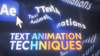 Mograph Text Animation Techniques | After Effects Tutorial (Under 3 minutes)