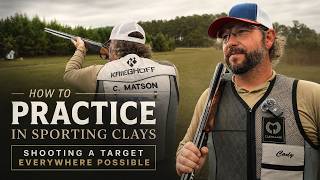 How to Practice Sporting Clays Better: Multiple Kill Points and Shooting Techniques w/ Cody Matson