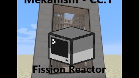 Mekanism - CC:T Fission Reactor Control Program