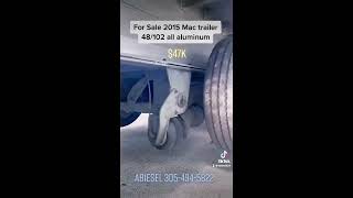 2015 MAC TRAILER MFG 72K For Sale