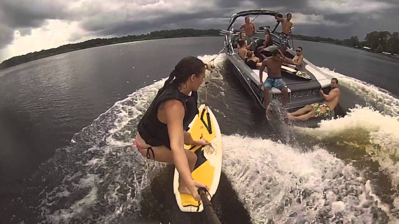 Lake Talmadge Wake Surfing and Tubing YouTube