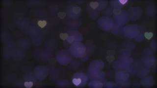 4K Purple Heart Bokeh Black Screen | Soft Glow Screensaver for Deep Sleep [2 Hour] screenshot 5