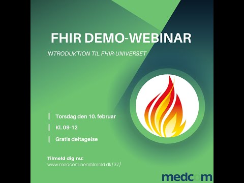 Invitation til FHIR demo-webinar den 10. februar 2022