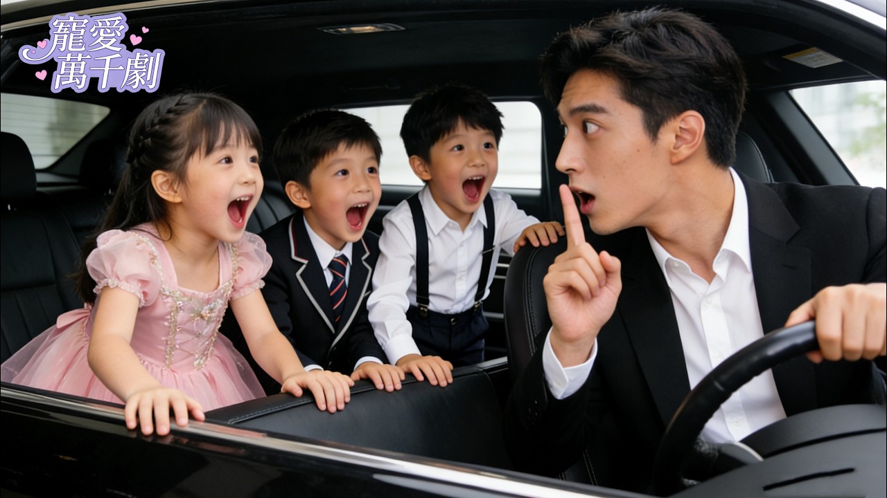 陌生3胞胎突然出現在車後座，齊聲喊爸爸，絕嗣霸總看著3個迷你版的自己，立刻撥通電話：趕走家裡那個假貨，迎娶真夫人！欠她的這六年，他會用一輩子償還！