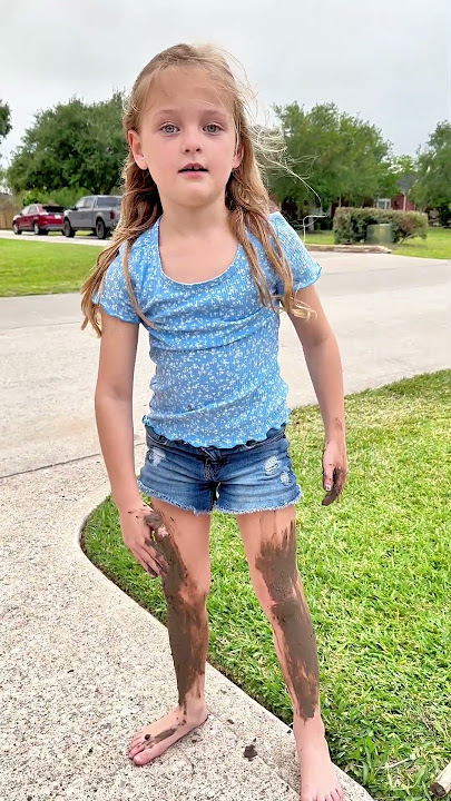 Quints Have Been Watching too Much Naked and Afraid..