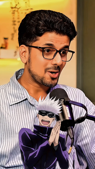 Satoru Gojo Hindi Voice Actor | @The_MotorMouth #shorts #podcast #voiceactor #gojo
