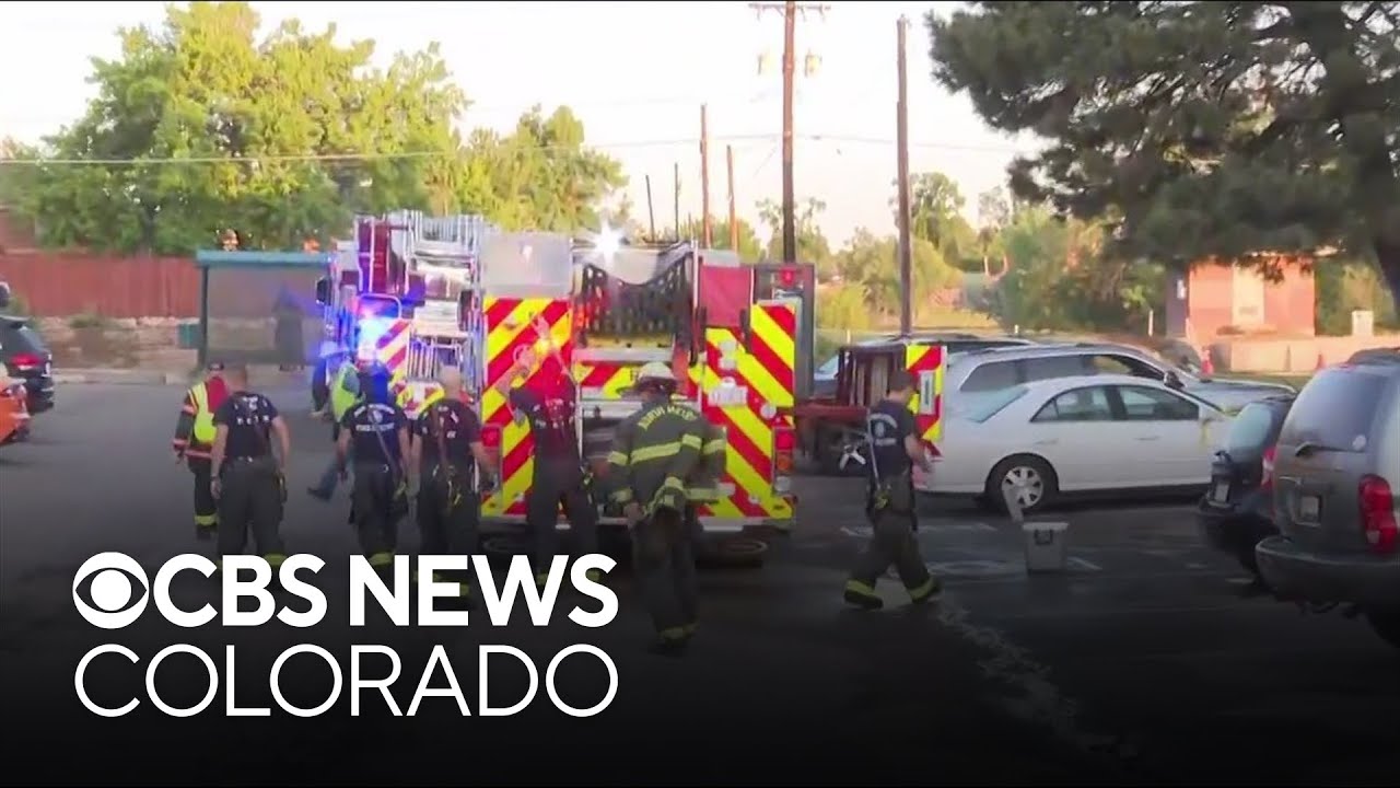 Firefighters rush to burning apartment building in Northglenn