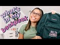 What's in my Backpack 2020 | College Edition