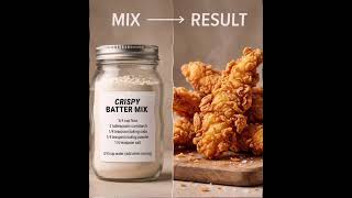 Stop settling for soggy chicken! Restaurant-style golden crunch #friedchicken #cookinghacks #recipe