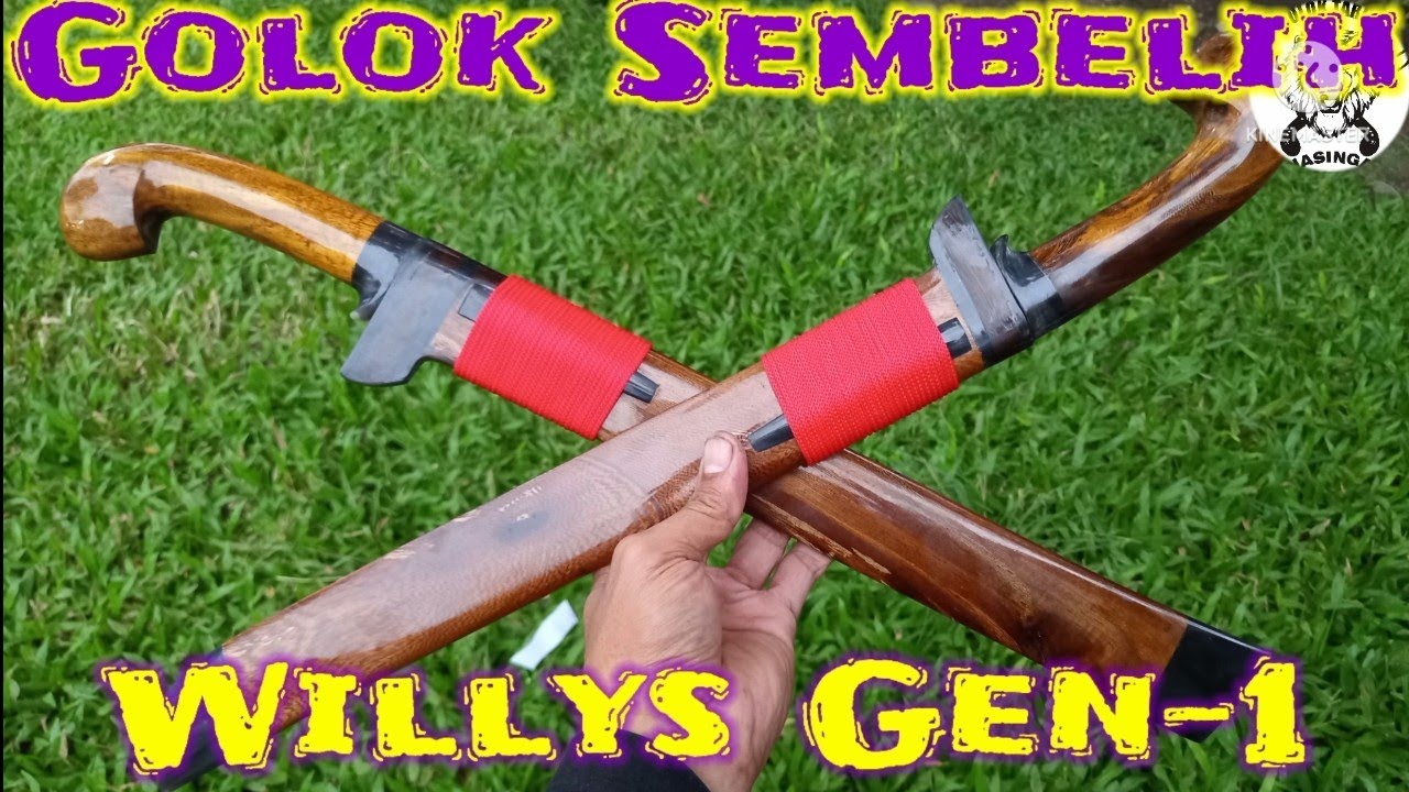 REVIEW PESANAN❗GOLOK SEMBELIH WILLYS GEN-1 KIARENG EKSOTIS