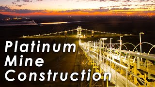 PGM Platinum Mine Construction Timelapse