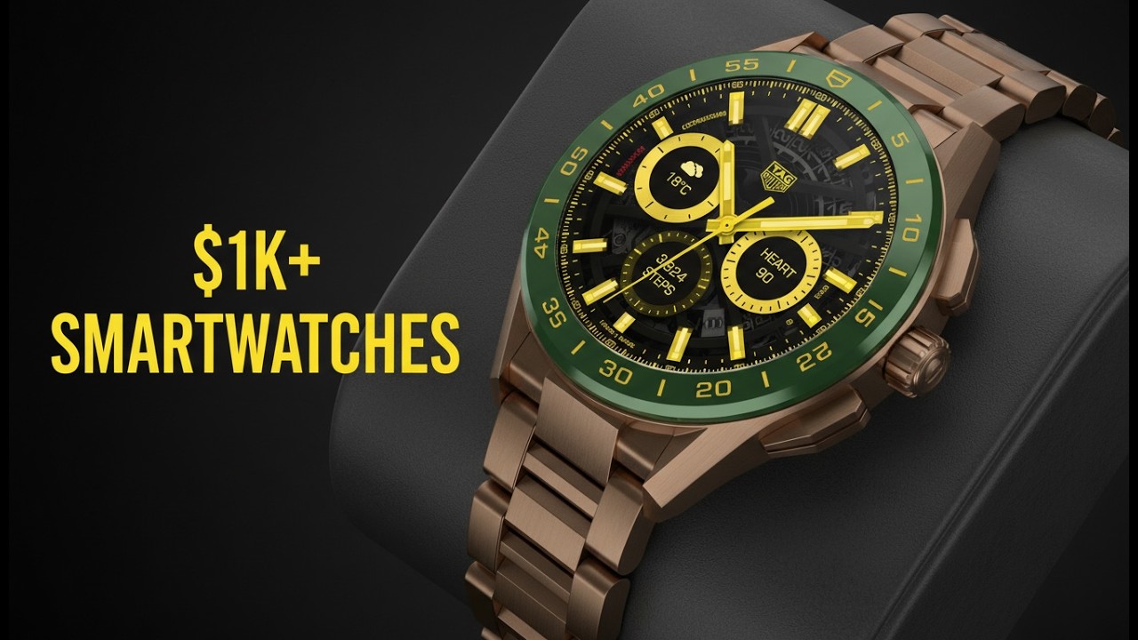 Best High-End Smartwatches: Top 10 Luxury Tech Watches Ranked - YouTube