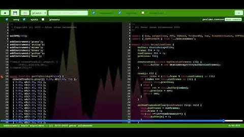 Physical modeling synthesis demo with AssemblyScript/WebAssembly