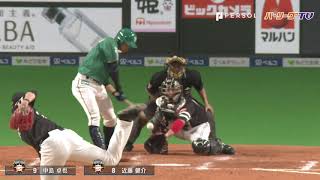 実は味方も敵!! ファイターズはベンチでもグラブが必要