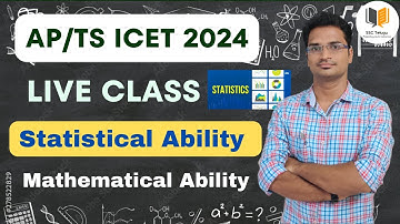 Class - 19 | Statistical Ability - Mathematical Ability Live Class | AP / TS ICET 2024