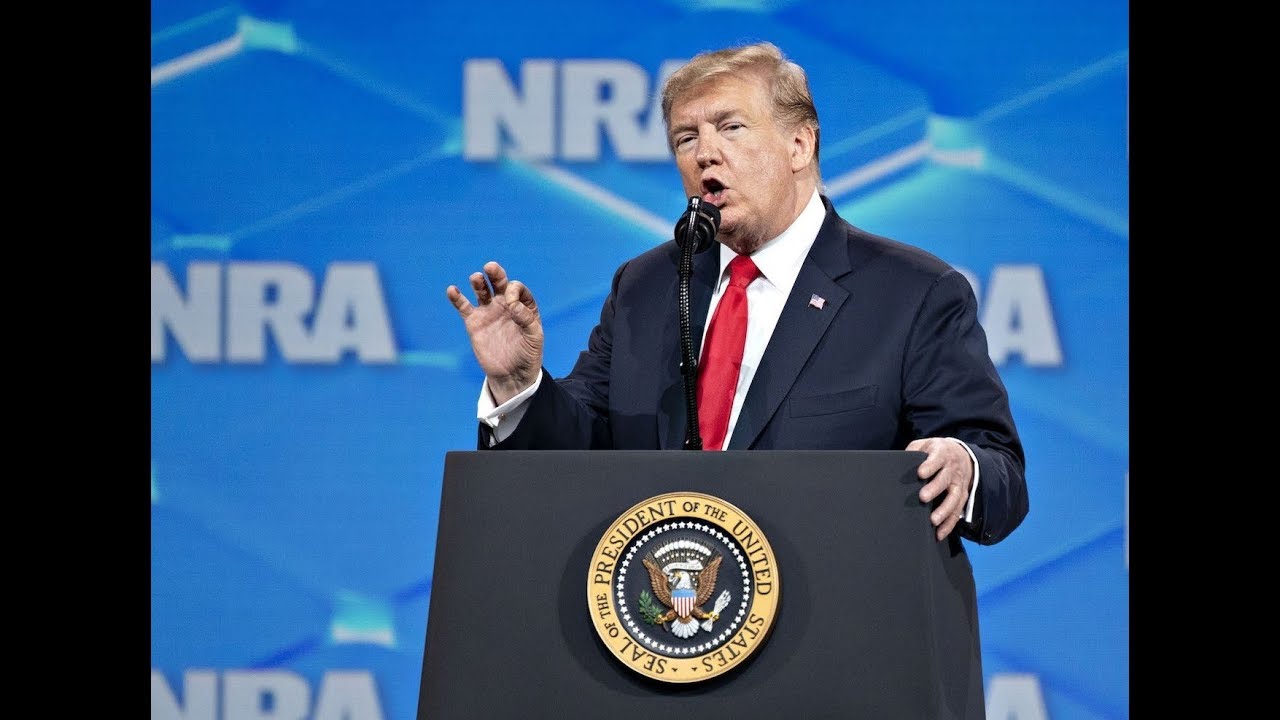 Nra Rally NRA SPEECH, TRUMP RALLY, TRUMP SPEECH AT NRA, TRUMP PROMISES, PROTECT ...