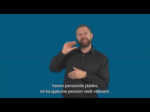 Video: 8 Põhjust, Miks Te Ei Peaks Pensionile Jäämist Ootama, Et Teha Seda, Mida Tõeliselt Armastate