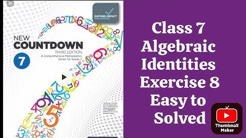 Oxford maths new countdown book 7 third edition chapter 8 exercise 8 Questions no 1 and 2 solved