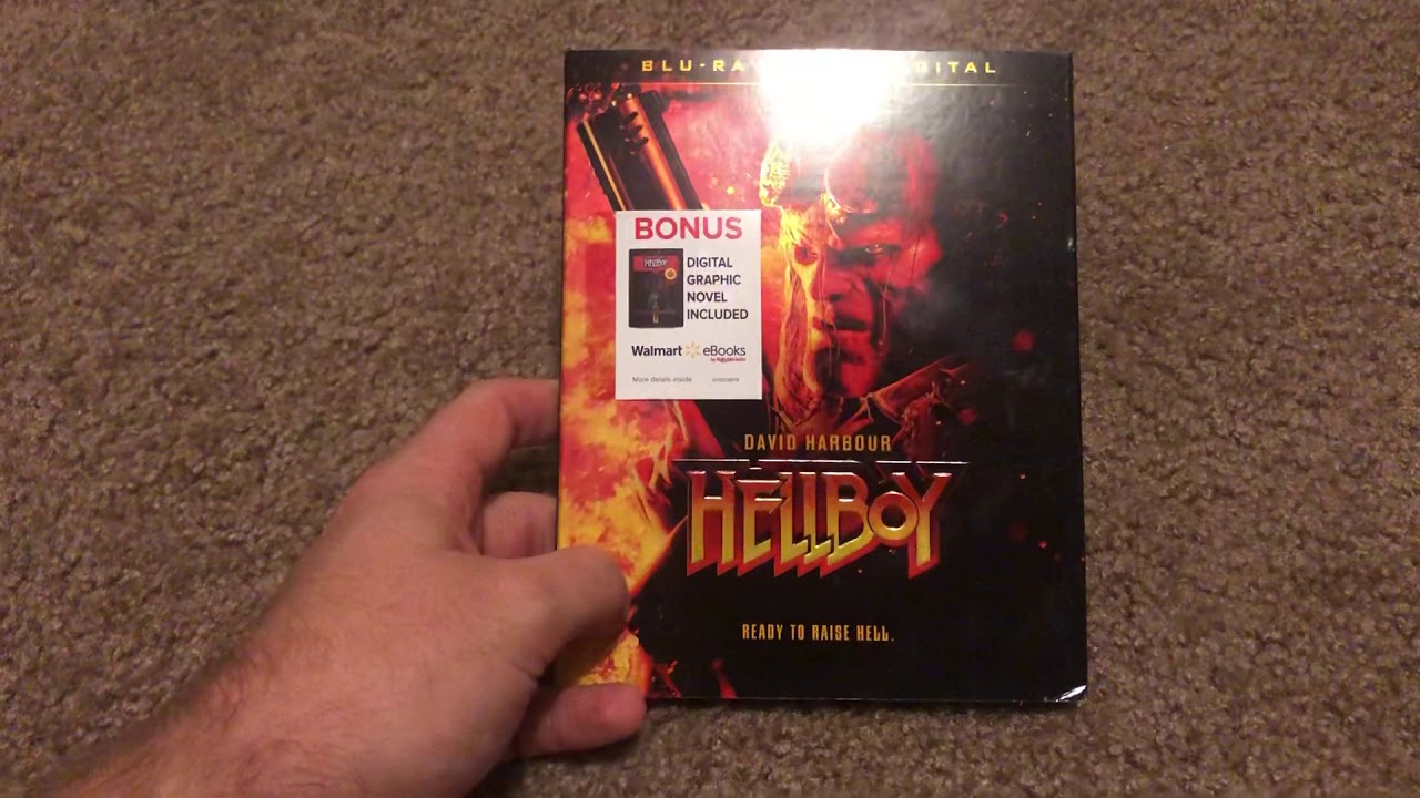 Hellboy(2019) Blu-ray Unboxing! Plus Digital Code Giveaway! - YouTube