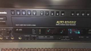 PANASONIC LX-K680 Multi Laser Disc Karaoke Player