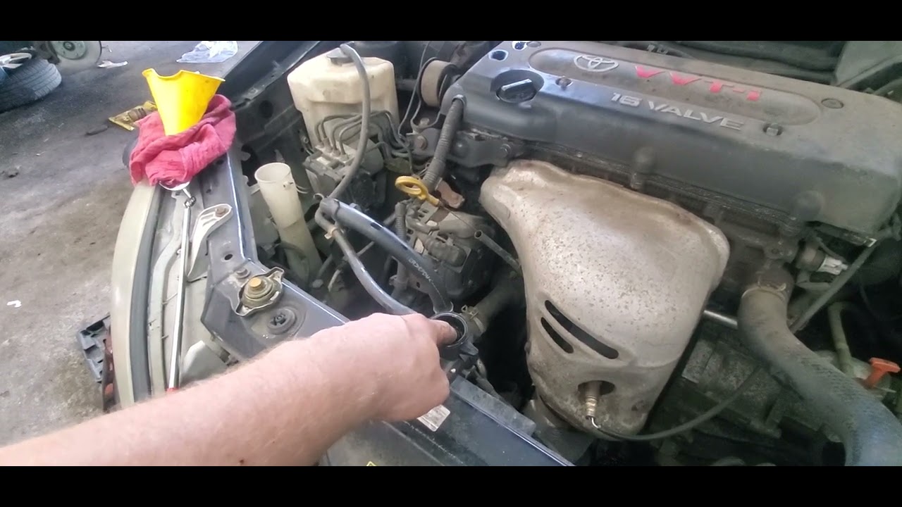 2004 Camry blown head gasket needs new engine :( - YouTube