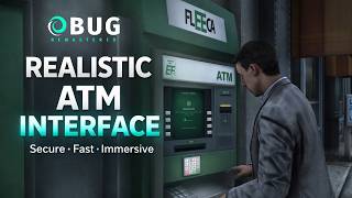 Fivem Realistic Atm Script Pin System, Deposits, Withdrawals Banking Ui