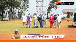 Celebrating the Life is Maria Wangari Ngugi (Dibii) 1946 - 2026