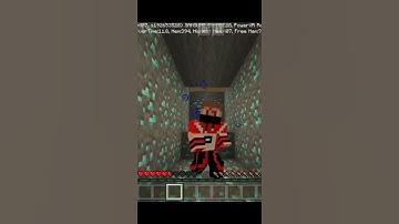 noob vs pro vs hacker Minecraft finding diamond #SHORTS