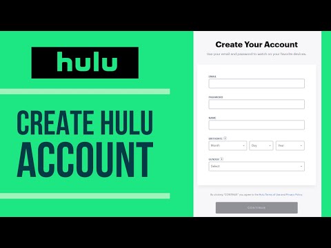 Hulu Sign Up & Account Registration: How to Open New Hulu Account 2021?