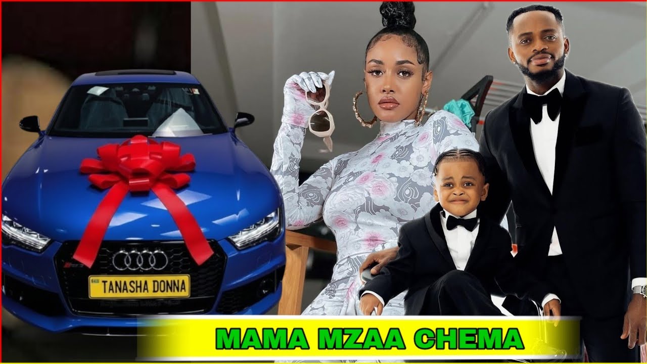 Diamond ashindwa kujizuia amkabidhi Tanasha gari hili la kifahari kama pongezi ya malezi kwa mtoto