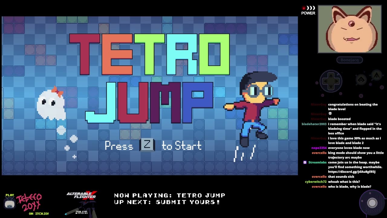 Tetro Jump by Pixel Myth Studios (Big Mode Game Jam 2023)