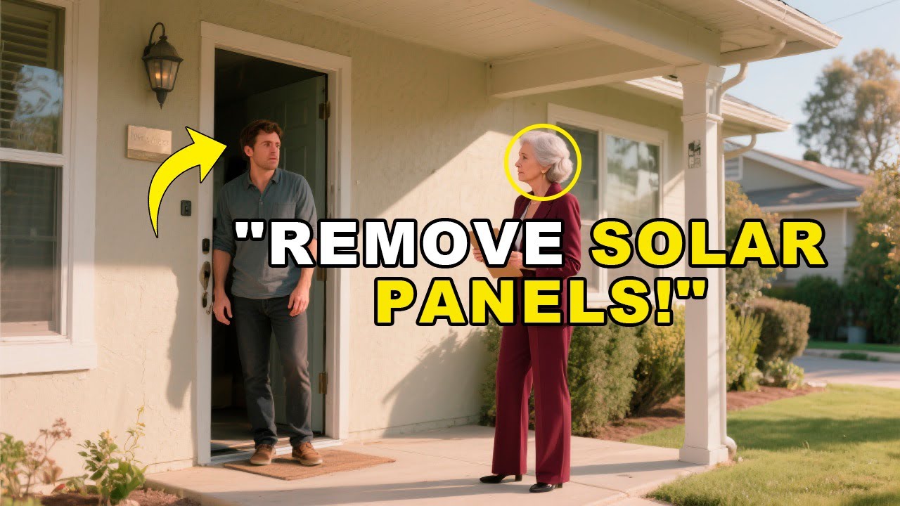 HOA Tried to Block My Solar Panels — Until the Local News Showed Up!
