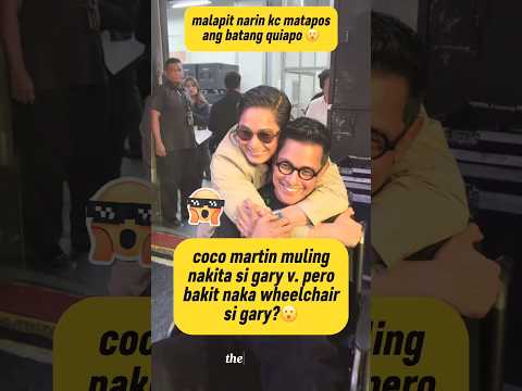 coco martin nakitang naka wheelchair si gary 😮#cocomartin #viral