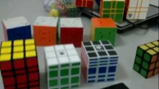 Review Constrained Cubes, Camouflage Cubes, mf8 2x3x4, C4Y Shape Shift 3x3x5, Cubic 3x3x4, 3x3x6