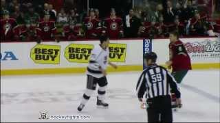 Jordan Nolan vs Marco Scandella Feb 28, 2012
