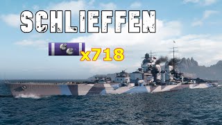 World of WarShips Schlieffen - 6 Kills 306K Damage